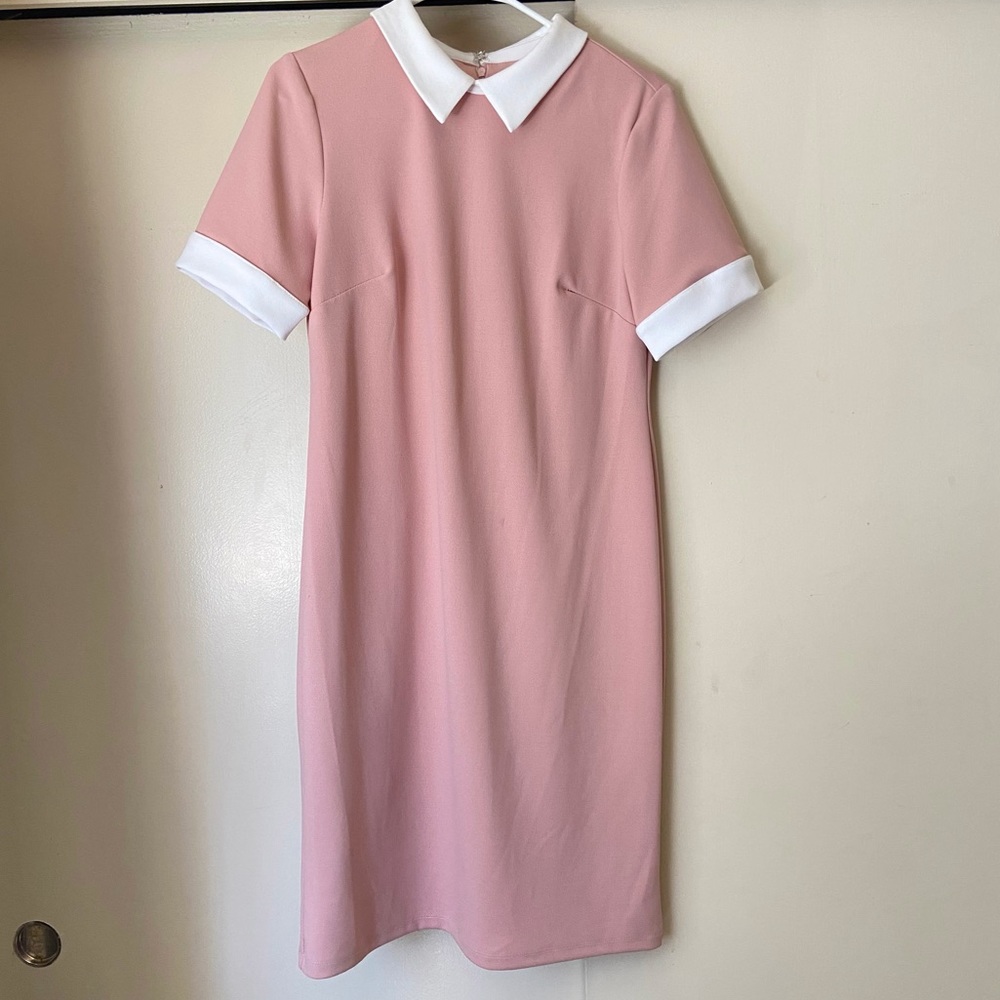 Baby Pink Peter Pan Dress